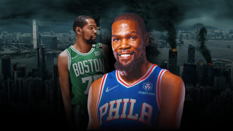 Les Celtics et les 76ers dans la mire de Durant