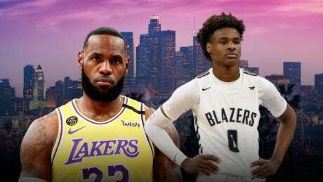 LeBron James et Bronny James