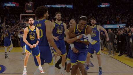 Klay Thompson et Kevon Looney