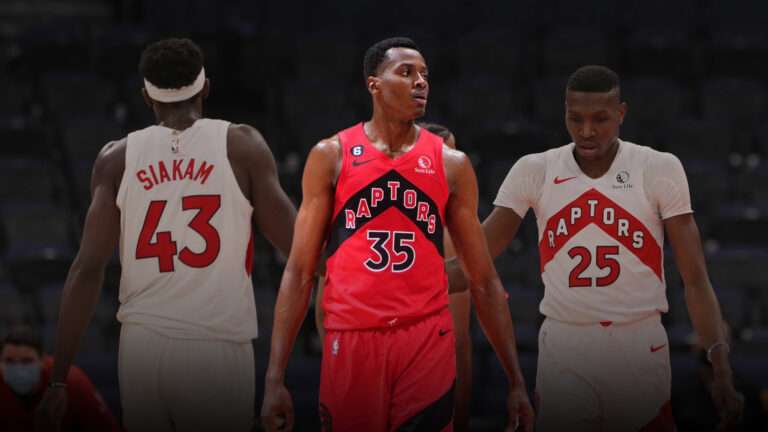 Pascal Siakam dit « toujours » parler en français dans les vestiaires avec Chris Boucher et Christian Koloko