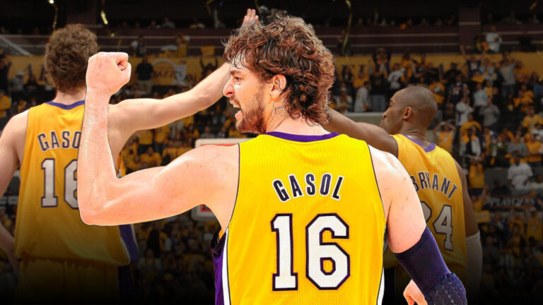 Retrait du maillot numéro 16 chez les Lakers : Pau Gasol crédite Kobe Bryant